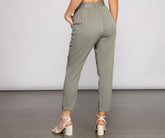 Trendsetter Paperbag-Hose mit Taillenbund